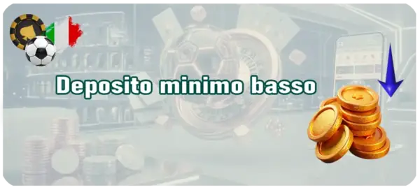 Siti di scommesse sportive con deposito minimo basso in Italia.